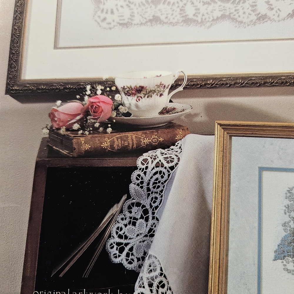 The Design Connection Tea With Roses Counted Cross Stitch Charted Design Leaflet - Picture 14 of 16